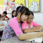 Lớp dạy vẽ thiếu nhi K10 11