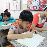 Lớp dạy vẽ thiếu nhi K10 8