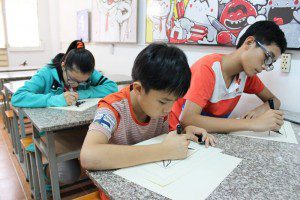 Lớp dạy vẽ thiếu nhi K10 8