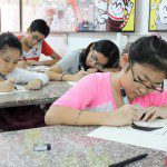 Lớp dạy vẽ thiếu nhi K10 9
