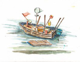 Thực tế Nam Du - watercolor Nguyễn Thanh Triều 28