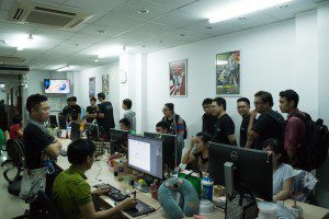 Học viên Comic Media Academy tham quan công ty Sao Sáng