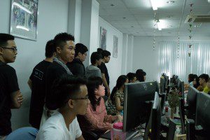 Học viên Comic Media Academy tham quan công ty Sao Sáng