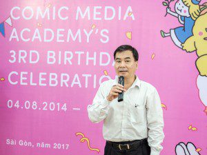 Comic Media Academy 3rd birhtday celebration
