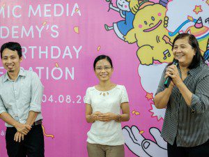 Comic Media Academy 3rd birhtday celebration