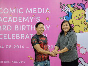 Comic Media Academy 3rd birhtday celebration
