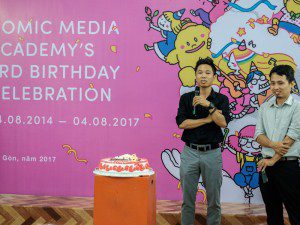 Comic Media Academy 3rd birhtday celebration