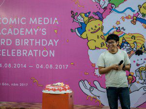 Comic Media Academy 3rd birhtday celebration