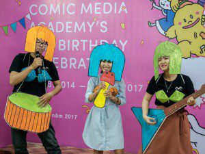 Comic Media Academy 3rd birhtday celebration