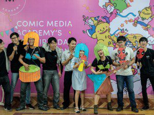 Comic Media Academy 3rd birhtday celebration