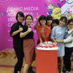 Comic Media Academy 3rd birhtday celebration