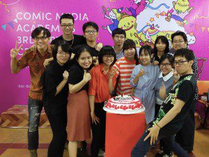 Comic Media Academy 3rd birhtday celebration
