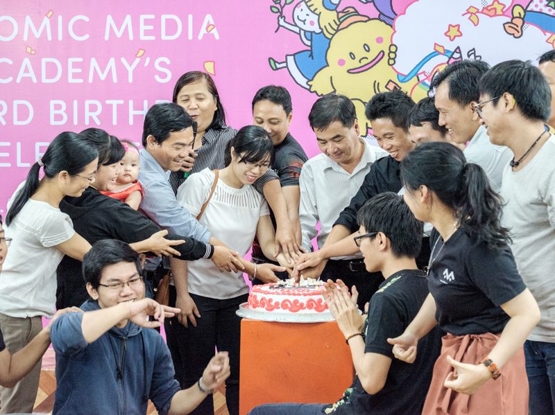 Comic Media Academy 3rd birhtday celebration