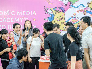 Comic Media Academy 3rd birhtday celebration