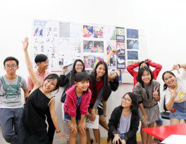 tổng kết lớp vẽ truyện tranh trên máy tính