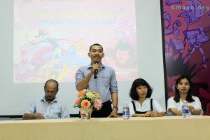 Khai giản Lớp học viết kịch bản và vẽ truyện tranh
