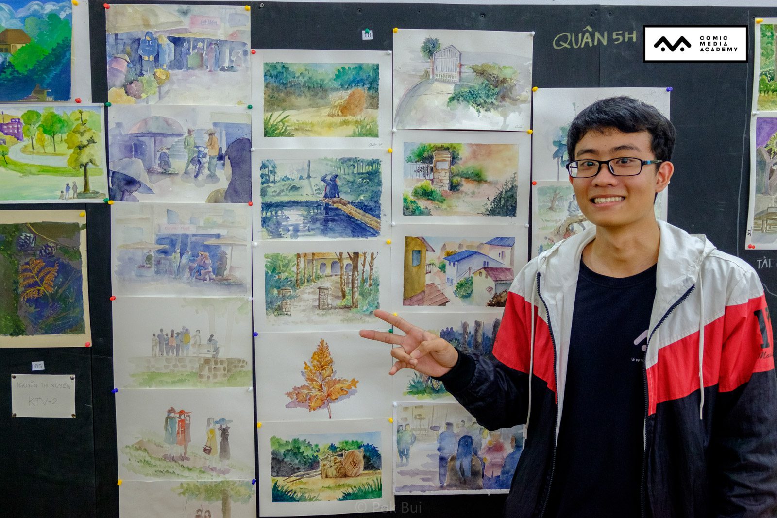 Triển lãm tranh vẽ kỳ thực tế Đà Lạt