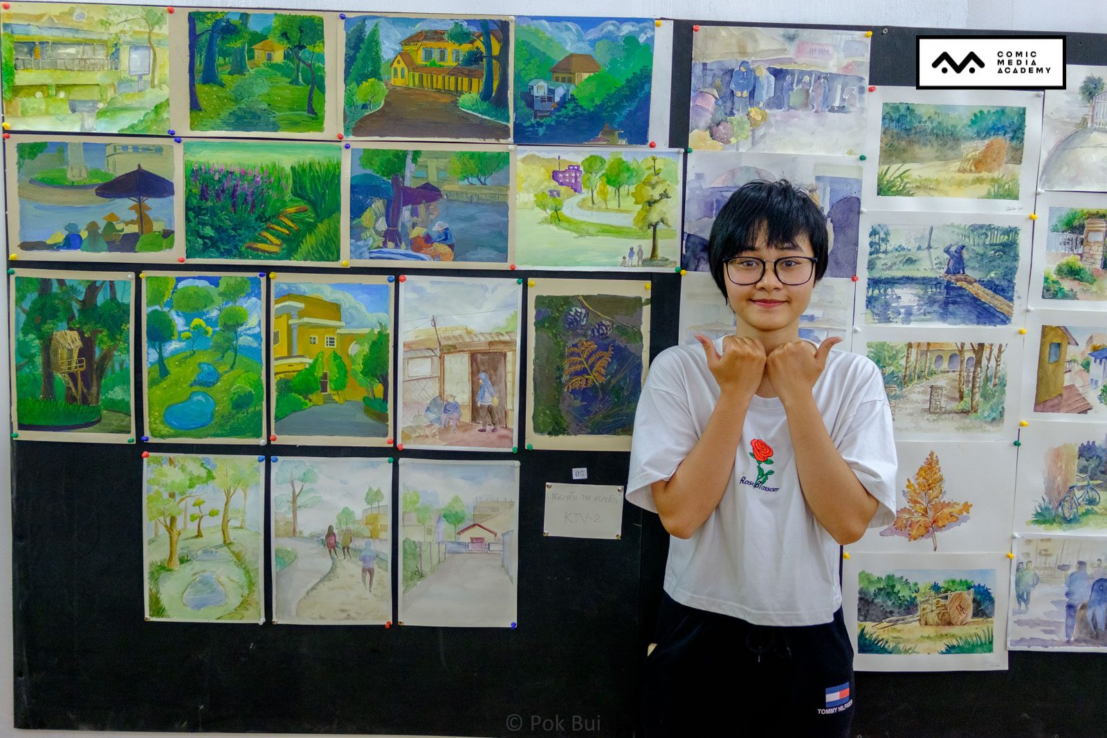 Triển lãm tranh vẽ kỳ thực tế Đà Lạt
