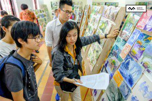Triển lãm tranh vẽ kỳ thực tế Đà lạt