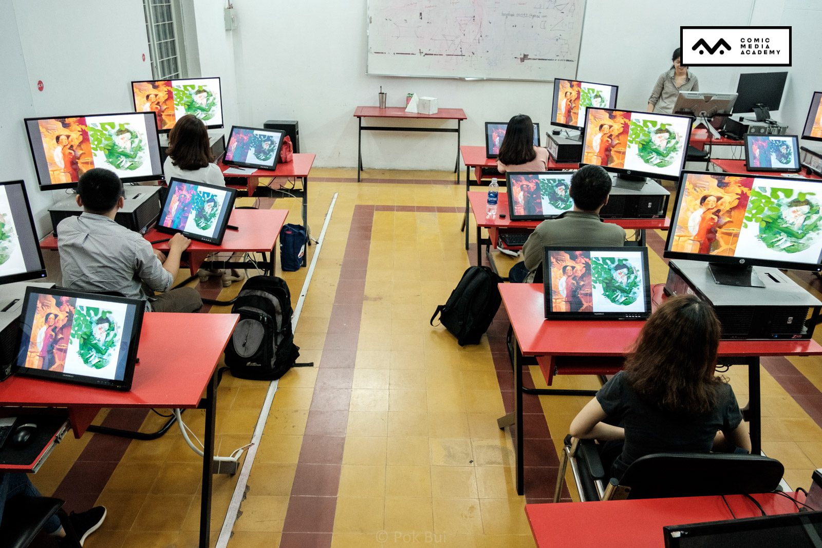 Khai giảng lớp học Digital Painting cấp tốc