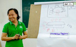 lớp học sketch note sketch talk room to read 106