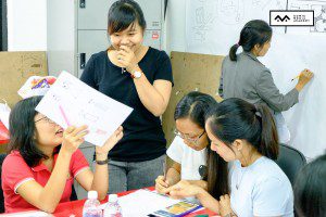 lớp học sketch note sketch talk room to read 37
