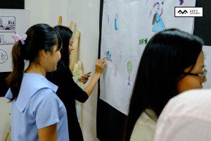 lớp học sketch note sketch talk room to read 10