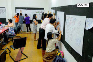 lớp học sketch note sketch talk room to read 12