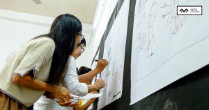 lớp học sketch note sketch talk room to read 14