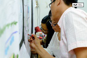 lớp học sketch note sketch talk room to read 18