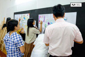 lớp học sketch note sketch talk room to read 22