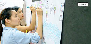 lớp học sketch note sketch talk room to read 23