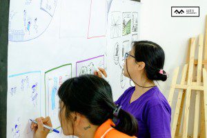 lớp học sketch note sketch talk room to read 26