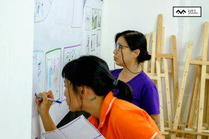 lớp học sketch note sketch talk room to read 27