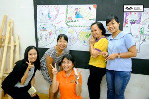 lớp học sketch note sketch talk room to read 36