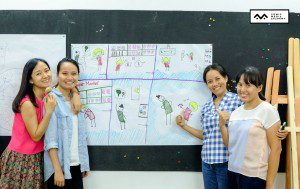 lớp học sketch note sketch talk room to read 39