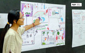lớp học sketch note sketch talk room to read 44