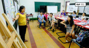 lớp học sketch note sketch talk room to read 62