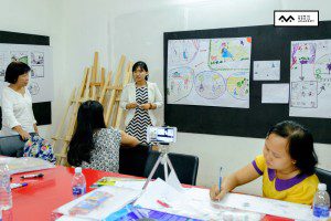 lớp học sketch note sketch talk room to read 65