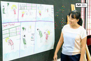 lớp học sketch note sketch talk room to read 73