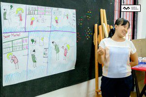 lớp học sketch note sketch talk room to read 74