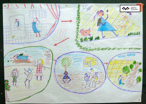 lớp học sketch note sketch talk room to read 78