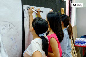 lớp học sketch note sketch talk room to read 8
