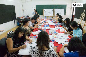 tập huấn sketch note room to read