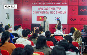 Báo cáo thực tập sinh viên đại học Chosun tại Comic Media Academy Vietnam