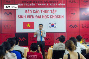 Báo cáo thực tập sinh viên đại học Chosun tại Comic Media Academy Vietnam