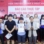 Báo cáo thực tập sinh viên đại học Chosun tại Comic Media Academy Vietnam