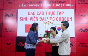 Báo cáo thực tập sinh viên đại học Chosun tại Comic Media Academy Vietnam