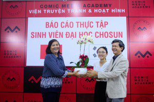 Báo cáo thực tập sinh viên đại học Chosun tại Comic Media Academy Vietnam