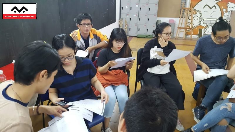 Comic Media Academy nhóm ngành digital painting